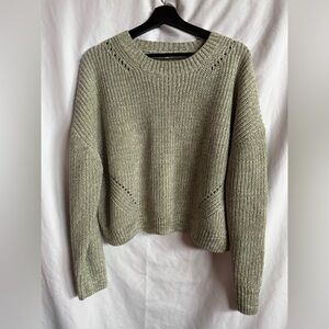 EUC Garage Knit Crop Sweater XL